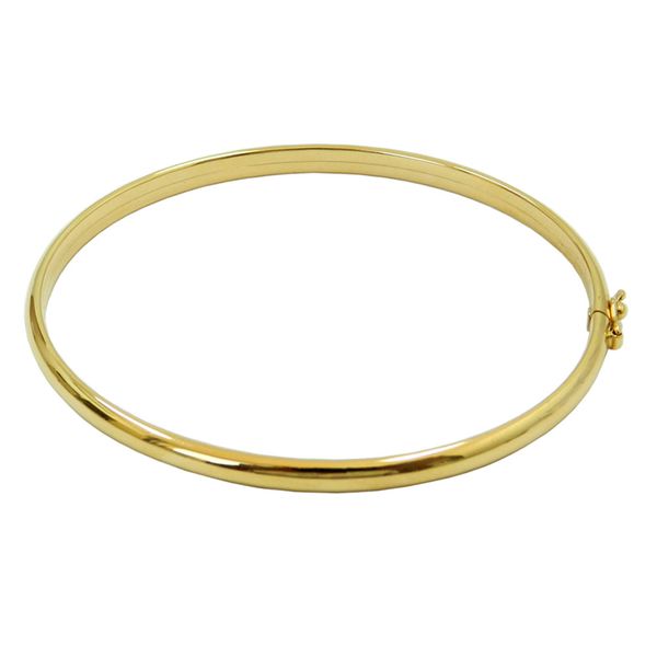 Bracelete Feminino em Ouro 18K fio Meia Cana