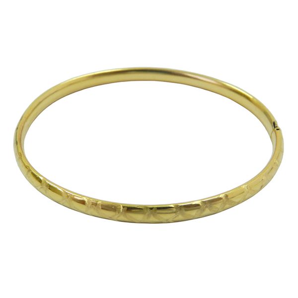 Pulseira em ouro 18k Algema Trabalhada