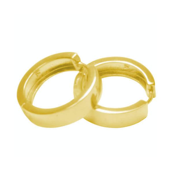 Argola em Ouro 18K Acabamento Polido 7.3g 19.0mm