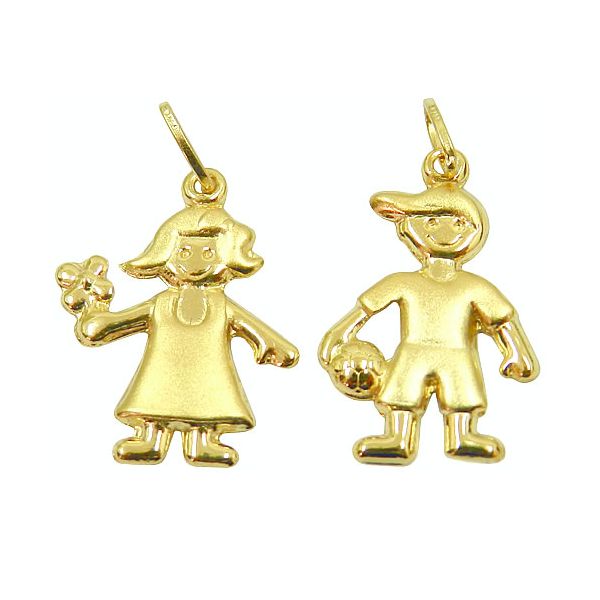 Pingente Menino de ouro