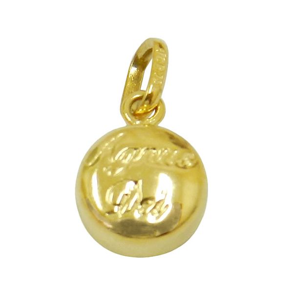 Pingente de ouro 18K Agnus Dei Pequeno