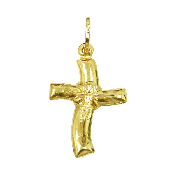 Crucifixo de Ouro 18k Pequeno com 18.0mm