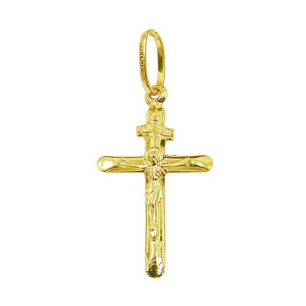Pingente Cruz de ouro 18k