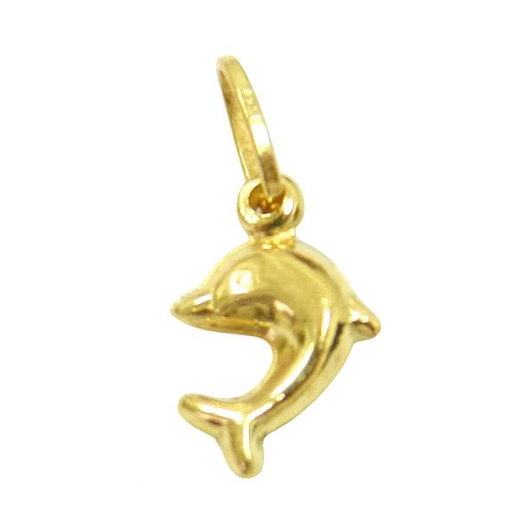 Pingente Feminino Ouro18K Golfinho Mini
