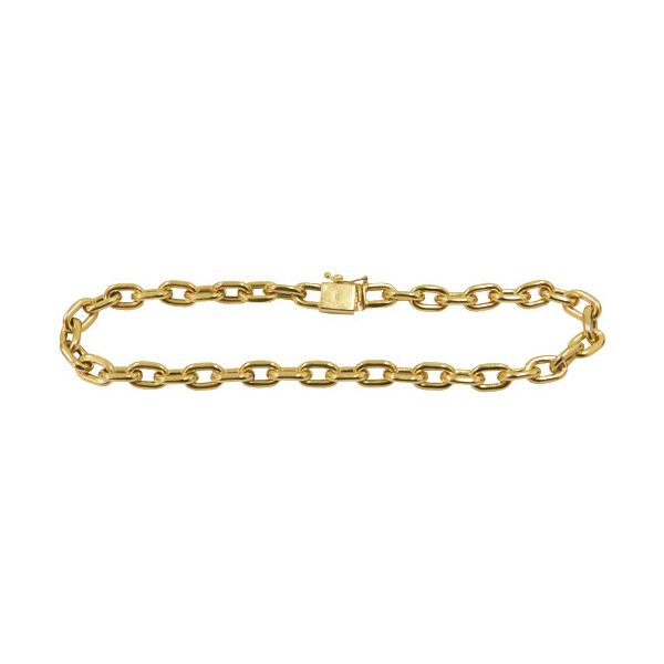 Pulseira em Ouro 18k 750 Masculina Cartier 6.8g 5.0mm