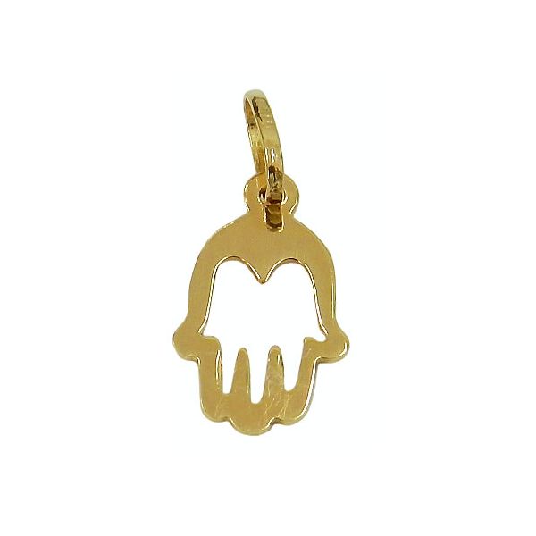 Pingente Mão de Deus em Ouro 18K