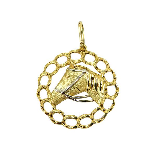 Pingente em Ouro 18K Cavalo