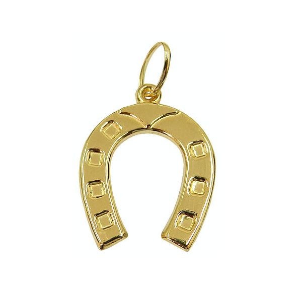 Pingente Ferradura em Ouro 18K 