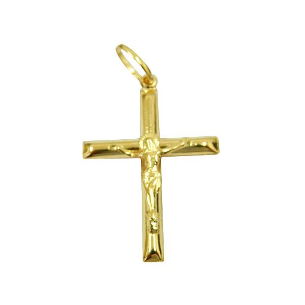 Cruz com Cristo Ouro 18K médio 