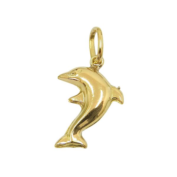 Pingente de Ouro 18K Golfinho