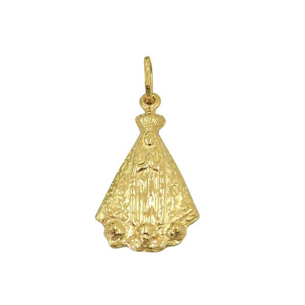 Pingente de Ouro 18K Nossa Senhora Aparecida