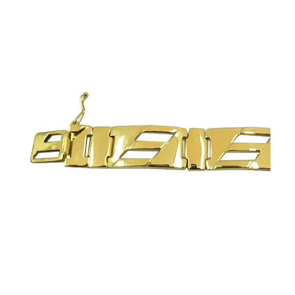 Lindas Pulseiras Masculinas em Ouro 18K 750