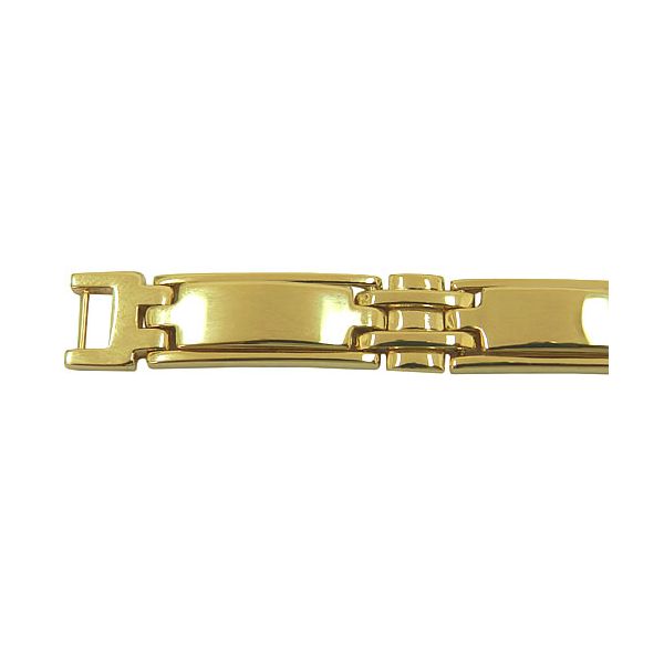 Pulseira Masculina em Ouro 18K Maciça com 22.4g 8.0mm