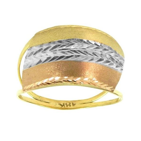 Anel Feminino de Ouro 18k Preço Barato