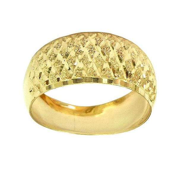 Anéis de ouro amarelo