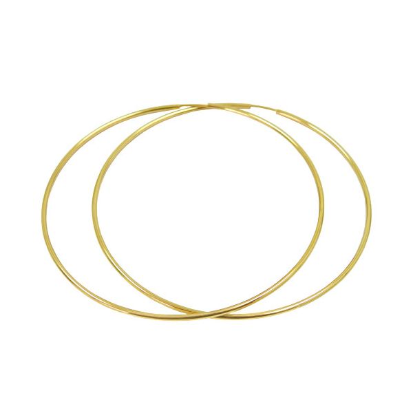 Argola Africana de Ouro 18K