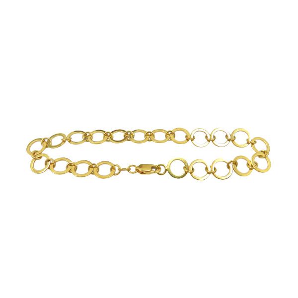 Pulseira de Ouro com Elos Portugueses