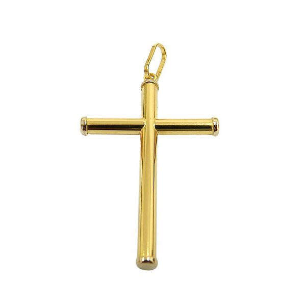 Pingente em Ouro 18K Cruz sem Cristo