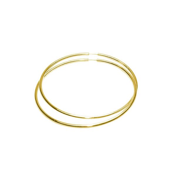 Argola Africana em Ouro