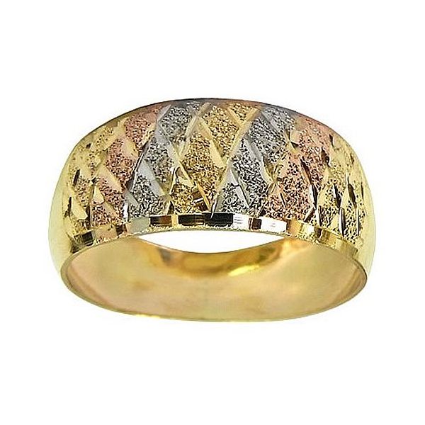 Anéis de Ouro Amarelo, Branco e Rosê