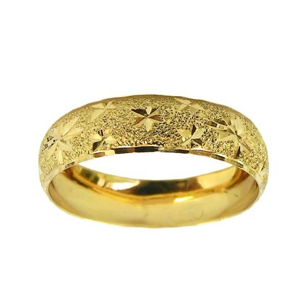 Anel Fosco de Ouro 18 Kilates 