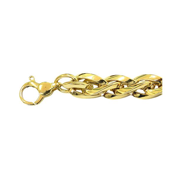 Pulseira Italiana Especial de Ouro 18K 