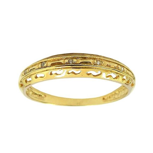Lindos Anéis de Ouro 18K com Pedras