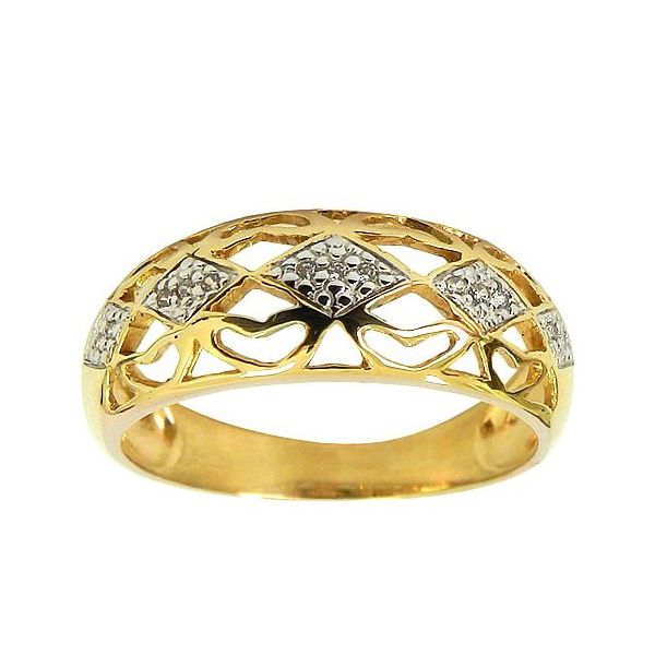 Anel de Ouro 18K com Design Italiano