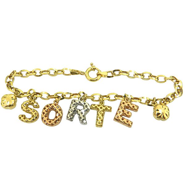Pulseira Sorte em Ouro 18K