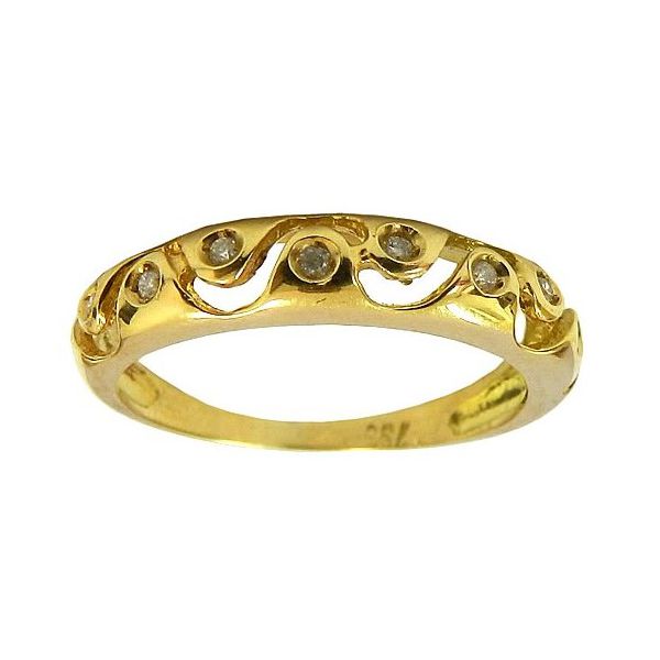 Anéis em Ouro 18K com Diamantes