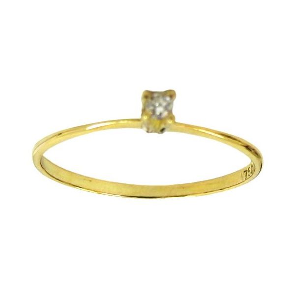 Anéis Solitários modelo Cartier ouro 18K com Diamante