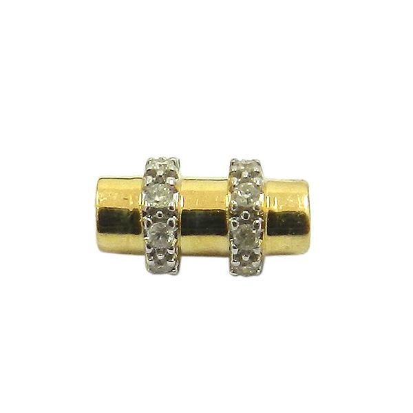 Pingente separador de Ouro 18K com 16 Brilhantes