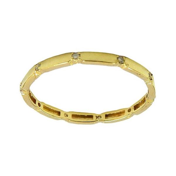 Anel Aparador de Ouro 18K com Diamantes
