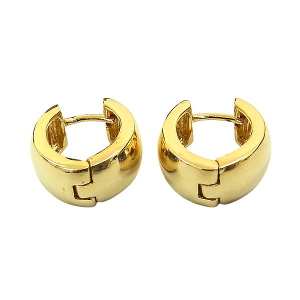 Brincos de Argola em Ouro 18K Click