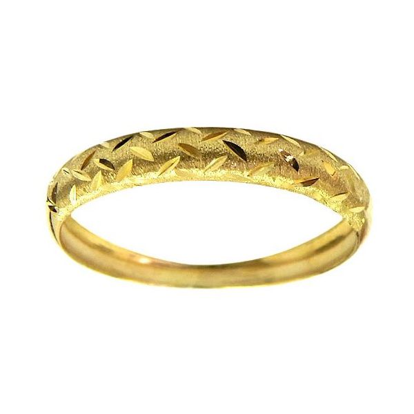 Anel Aparador de Ouro 18K Fosco e Diamantado
