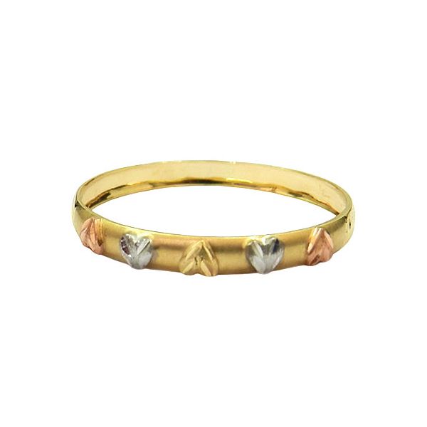 Anel Aparador em Ouro 18K Coração
