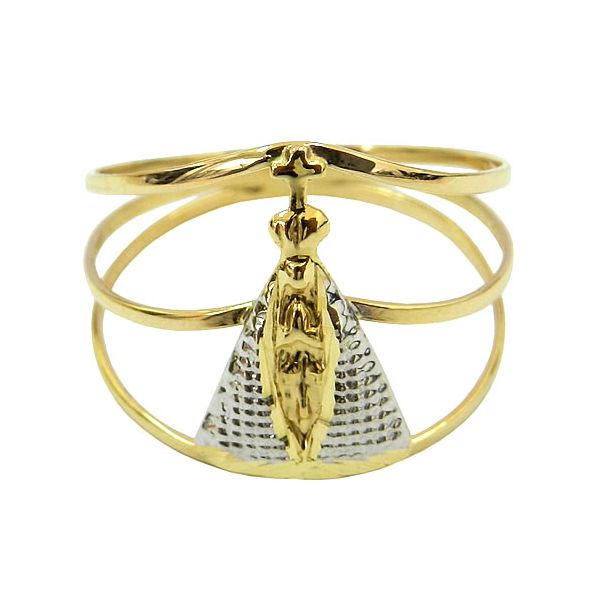 Anel em Ouro 18K N. Sra. Aparecida com 16.8mm