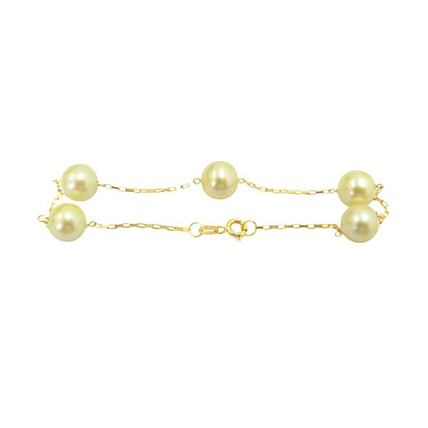 Pulseira Feminina Cartier em Ouro 18K com Pérolas