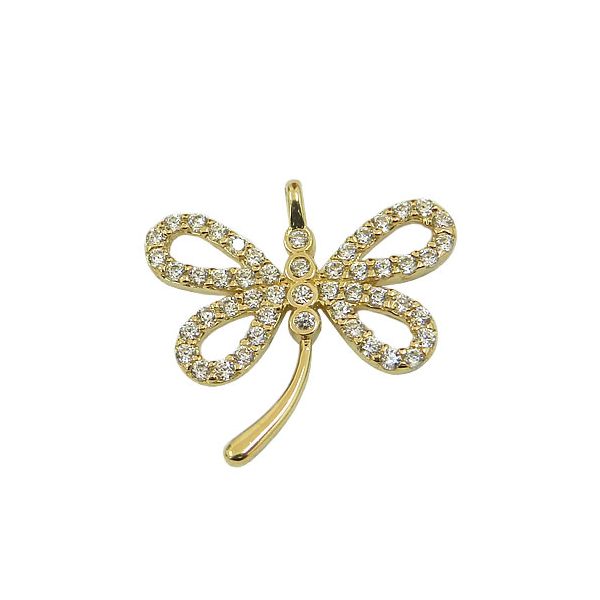 Pingente em Ouro 18K Libélula