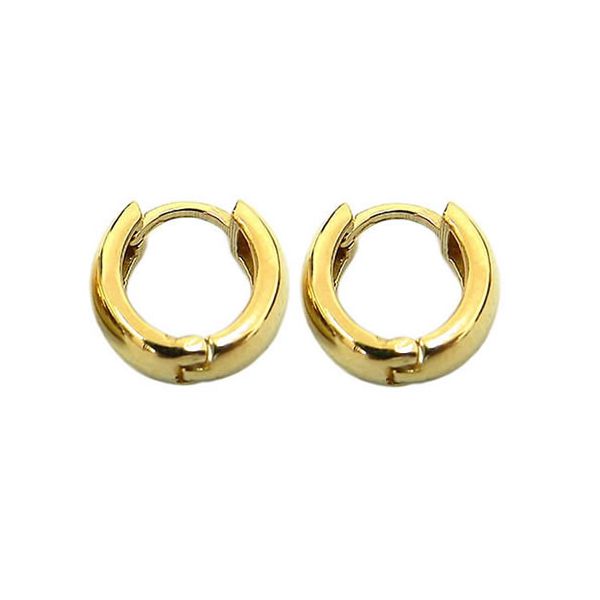 Brinco de Argola Click em Ouro 18K