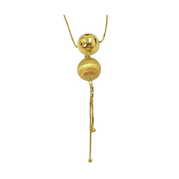 Gargantilha de Bolinha em Ouro 18k 