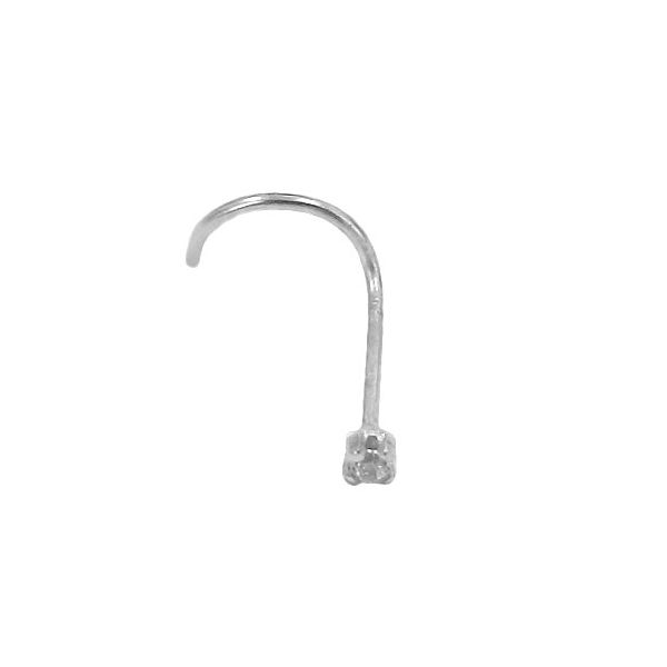 Piercing para Nariz em Ouro com Brilhante