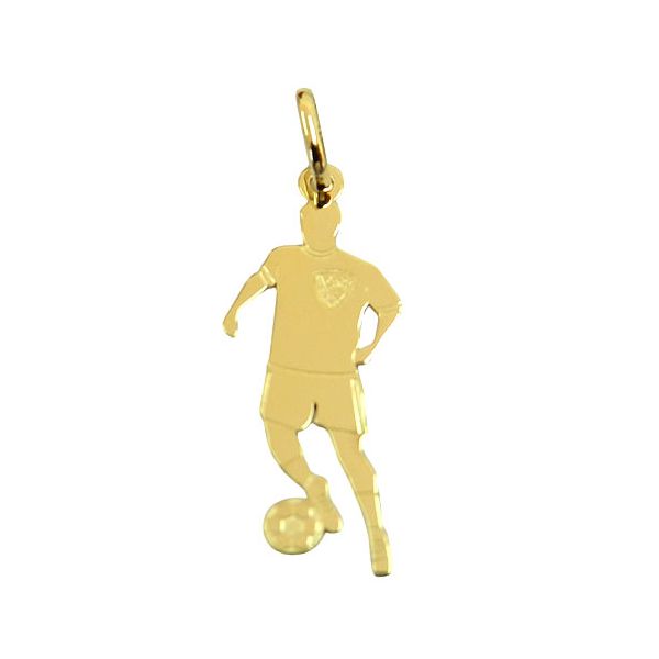 Pingente Jogador de Futebol em Ouro 18K 