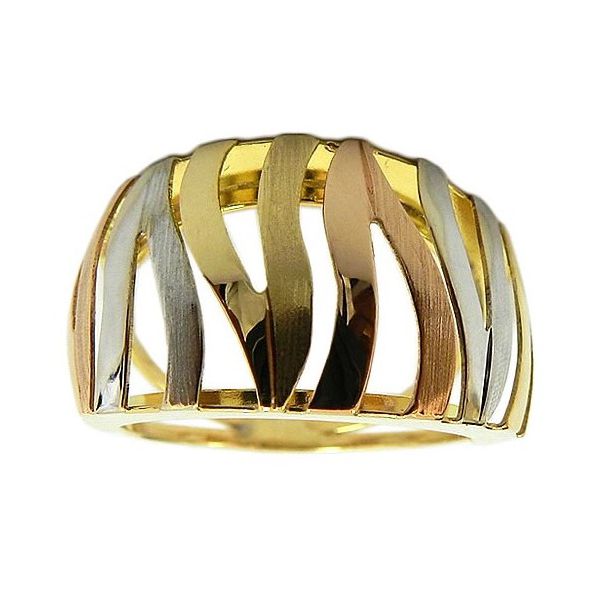 Anel Feminino em Ouro 18K Preço Baixo
