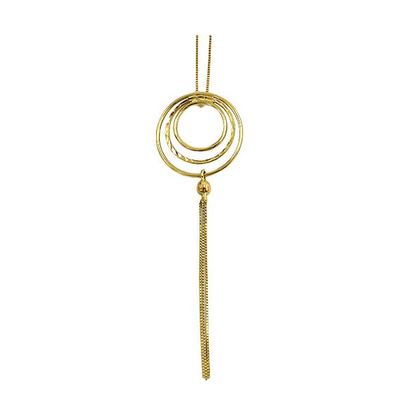 Gargantilha Feminina de Ouro 18K com Pingente