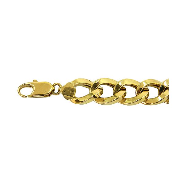 Pulseira Grossa Modelo Grumet Ouro 18K 0750