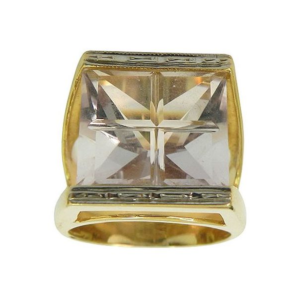 Maxi Anel em Ouro 18K com Cristal