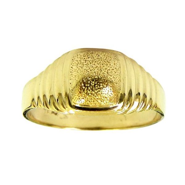 Anel em Ouro 18K Polido e Fosco