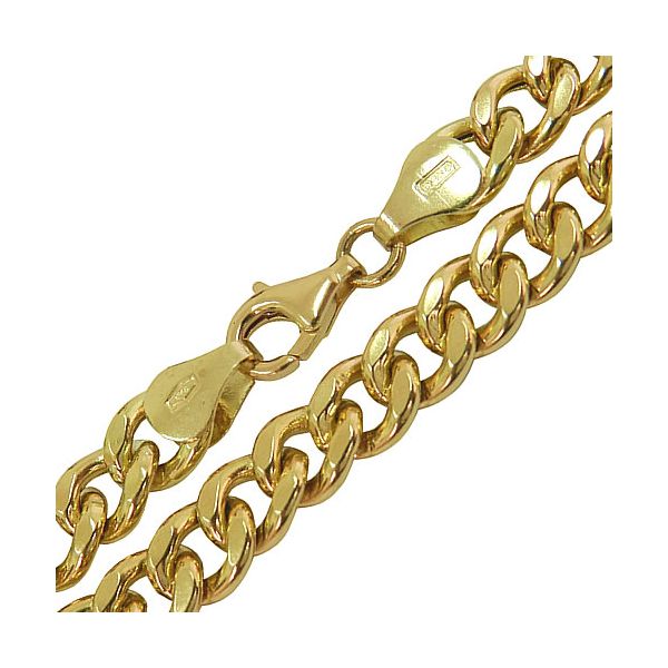 Corrente Grossa de Ouro 18K 50cm 40.7g