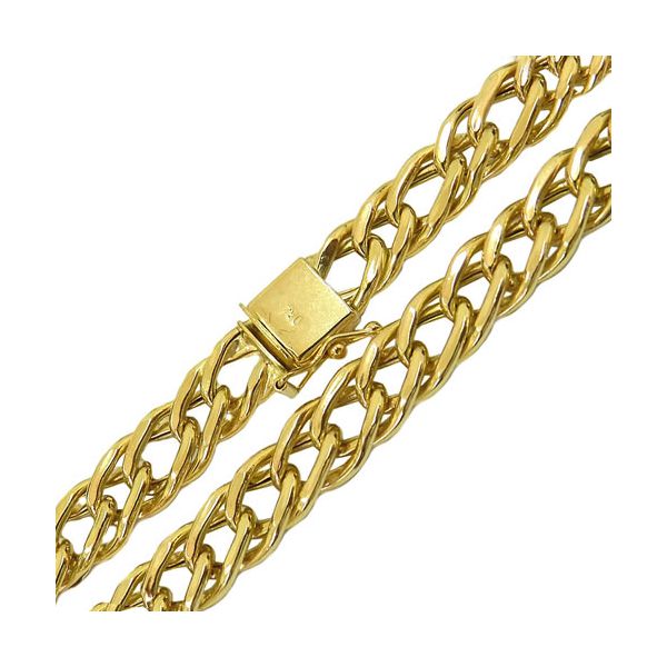 Corrente em Ouro Italiana Masculina 19.0g 6.4mm